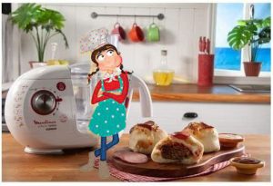 آشپزی با کمک غذا ساز مولینکس