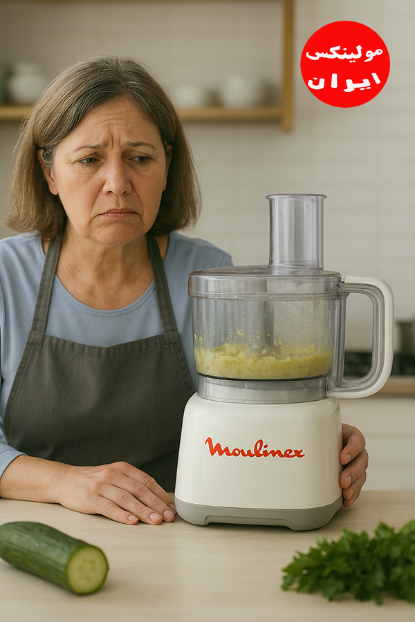 نشتی کاسه غذا ساز مولینکس