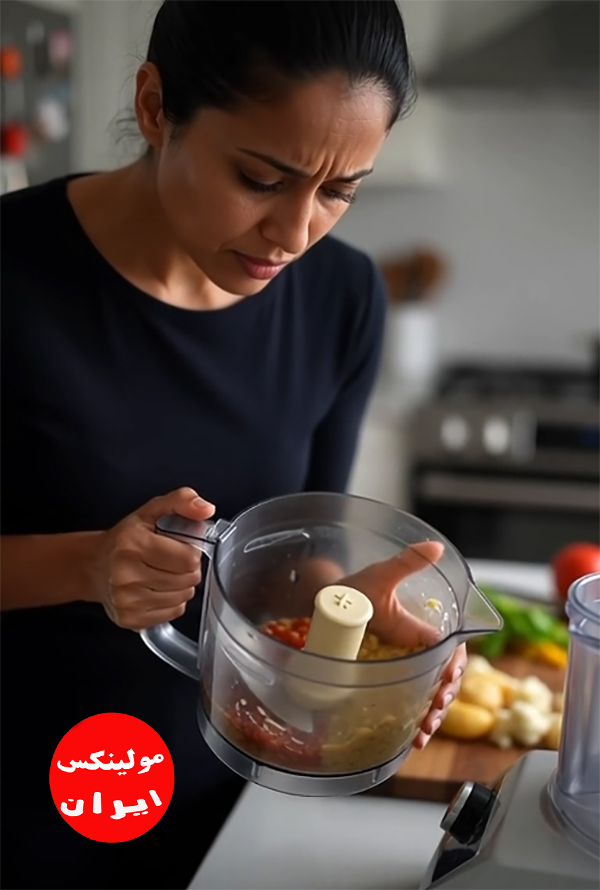 تعویض واشر کاسه غذا ساز مولینکس